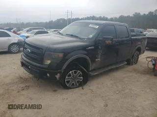 2013 Ford F-150 XL with VIN 1FTFW1ET4DKF46019, listed as a Copart auction lot 48988855 with 170,141 mi miles and Salvage Title. Bid and sale history available at carsss.com. Image 1.