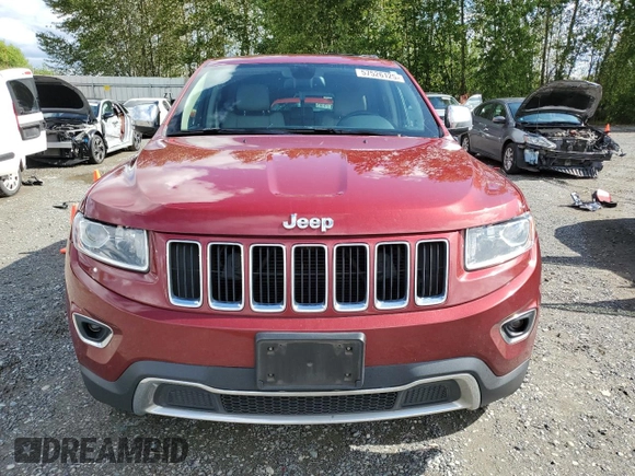2014 Jeep Grand Cherokee Limited z VIN 1C4RJFBGXEC101022, wystawiony jako Copart lot #57526125 z przebiegiem 124 463 mil mil oraz Szkoda całkowita • Salvage title. Historia ofert i sprzedaży dostępna na DreamBid. Obrazek 5.