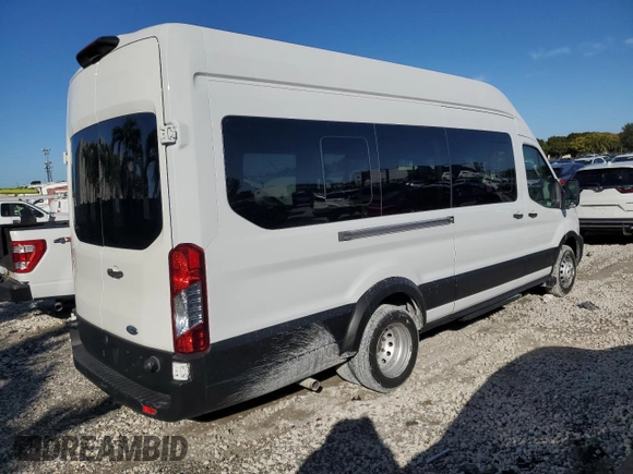 2021 Ford Transit with VIN 1FDVU4X81MKA23662, listed as a Copart auction lot 42315755 with 49,741 mi miles and Clean Title. Bid and sale history available at DreamBid. Image 3.