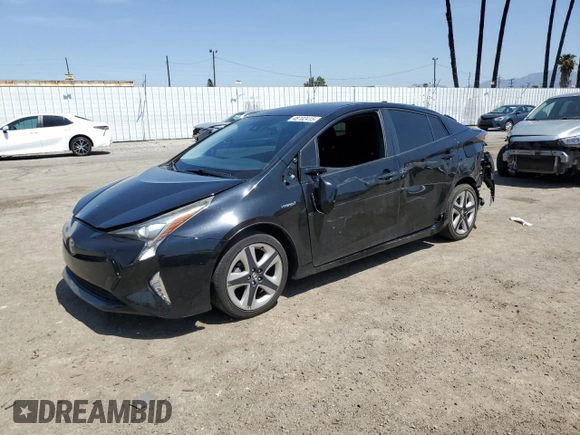 2016 Toyota Prius Four with VIN JTDKARFUXG3009365, listed as a Copart auction lot 48702415 with 164,590 mi miles and Salvage Title. Bid and sale history available at carsss.com. Image 1.