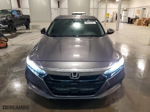 2019 Honda Accord Sedan LX 1.5T with VIN 1HGCV1F11KA114723, listed as a Copart auction lot 46815145 with 212,411 mi miles and Salvage Title. Bid and sale history available at carsss.com. Image 5.