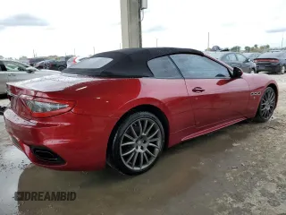 2019 Maserati GranTurismo Convertible Sport with VIN ZAM45VMA1K0314368, listed as a Copart auction lot 39130594 with 24,572 mi miles. Bid and sale history available at carsss.com. Image 3.