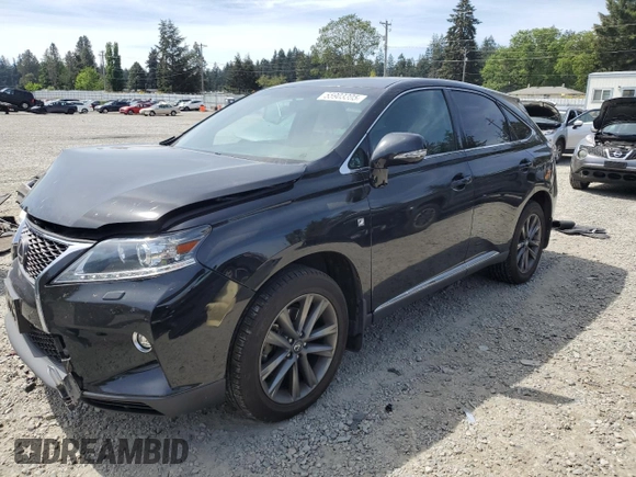 2015 Lexus RX 350 with VIN 2T2BK1BA9FC328753, listed as a Copart auction lot 55903305 with 104,891 mi miles and Salvage Title. Bid and sale history available at DreamBid. Image 1.