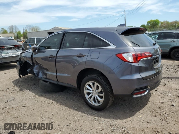 2017 Acura RDX Technology with VIN 5J8TB4H59HL038983, listed as a Copart auction lot 54939735 with 76,941 mi miles and Salvage title. Bid and sale history available at DreamBid. Image 2.