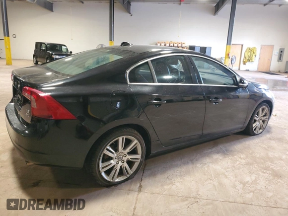 2012 Volvo S60 T6 with VIN YV1902FH5C2089745, listed as a Copart auction lot 50511985 with 148,042 mi miles and Salvage Title. Bid and sale history available at carsss.com. Image 3.