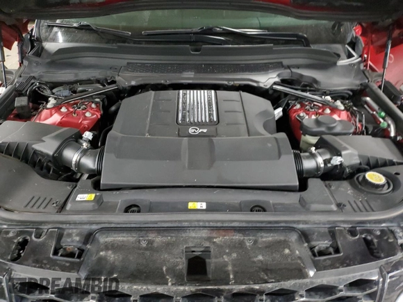 2016 Land Rover Range Rover Sport SVR with VIN SALWZ2EFXGA123133, listed as a Copart auction lot 89399755 with 80,768 mi miles and Salvage title. Bid and sale history available at DreamBid. Image 13.