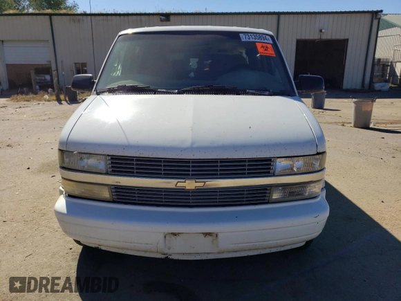 2003 Chevrolet Astro z VIN 1GNEL19X73B127086, wystawiony jako Copart lot #73135894 z przebiegiem Nie podano mil oraz Czysty tytuł • Clean title. Historia ofert i sprzedaży dostępna na DreamBid. Obrazek 5.