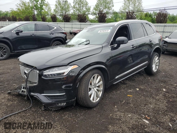 2018 Volvo XC90 Inscription with VIN YV4A22PL8J1193629, listed as a Copart auction lot 56762615 with 11,490 mi miles and Salvage title. Bid and sale history available at DreamBid. Image 1.