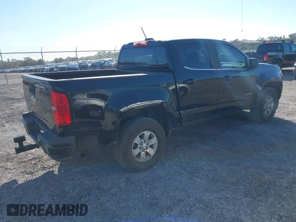 2020 Chevrolet Colorado 2WD Work Truck with VIN 1GCGSBEN2L1107798, listed as a IAAI auction lot 41021830 with 67,946 mi miles and . Bid and sale history available at DreamBid. Image 4.