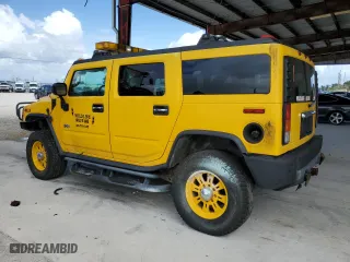 2003 Hummer H2 with VIN 5GRGN23U63H106323, listed as a Copart auction lot 76447054 with 0 mi miles and Clean Title. Bid and sale history available at carsss.com. Image 2.