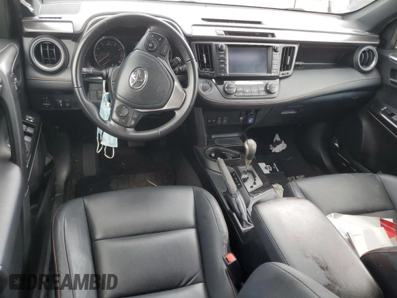 2016 Toyota RAV4 SE with VIN JTMNFREV3GJ064714, listed as a Copart auction lot 58355195 with Not provided miles and Salvage title. Bid and sale history available at DreamBid. Image 8.