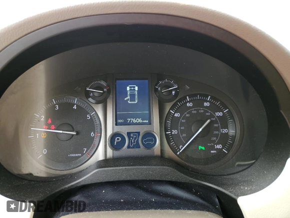 2018 Lexus GX 460 z VIN JTJBM7FXXJ5187016, wystawiony jako Copart lot #55392415 z przebiegiem 77 606 mil mil oraz Szkoda całkowita • Salvage title. Historia ofert i sprzedaży dostępna na DreamBid. Obrazek 9.