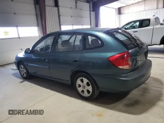 2004 Kia Rio with VIN KNADC165846199316, listed as a Copart auction lot 51158965 with 158,978 mi miles and Salvage Title. Bid and sale history available at carsss.com. Image 2.