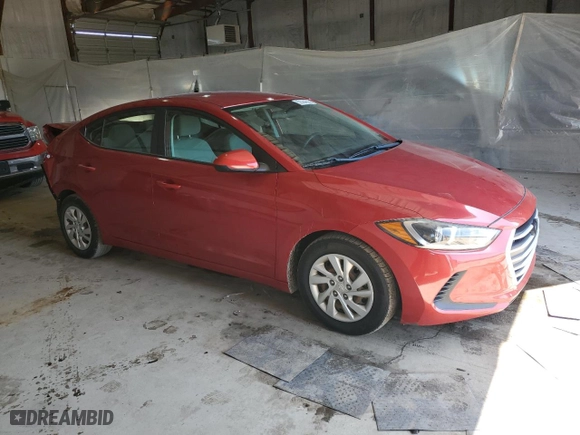 2018 Hyundai Elantra SE with VIN 5NPD74LF1JH229490, listed as a Copart auction lot 52284595 with 100,666 mi miles and Clean Title. Bid and sale history available at carsss.com. Image 4.
