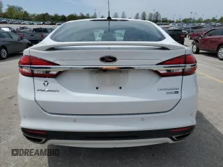 2018 Ford Fusion Titanium with VIN 3FA6P0D92JR138709, listed as a Copart auction lot 52017725 with 86,495 mi miles and Clean title. Bid and sale history available at DreamBid. Image 6.