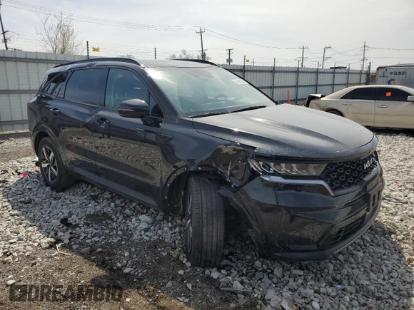 2023 Kia Sorento EX z VIN 5XYRH4LFXPG203750, wystawiony jako Copart lot #54191305 z przebiegiem 54 320 mil mil oraz Szkoda całkowita • Salvage title. Historia ofert i sprzedaży dostępna na DreamBid. Obrazek 4.
