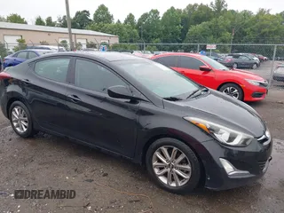 2014 Hyundai Elantra SE with VIN 5NPDH4AE6EH472225, listed as a IAAI auction lot 42596476 with 112,642 mi miles and . Bid and sale history available at DreamBid. Image 1.
