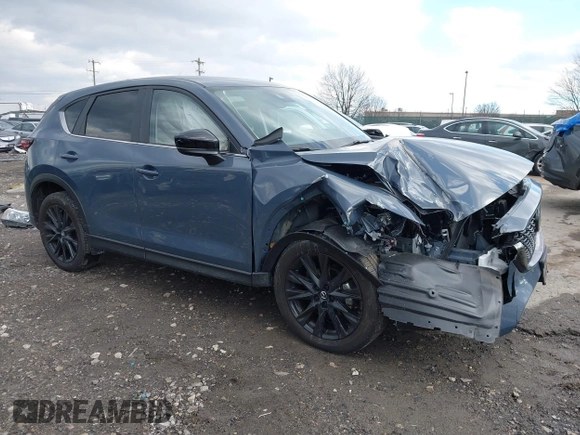 2024 Mazda CX-5 2.5 S Carbon Edition with VIN JM3KFBCM5R0363366, listed as a IAAI auction lot 41305968 with 1 mi miles. Bid and sale history available at carsss.com. Image 1.