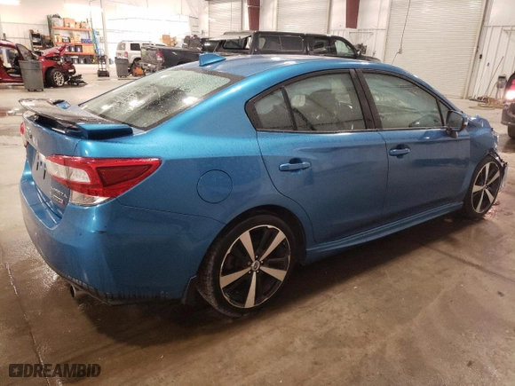 2018 Subaru Impreza Sport with VIN 4S3GKAM68J3613240, listed as a Copart auction lot 42939015 with 94,631 mi miles and Salvage Title. Bid and sale history available at carsss.com. Image 3.