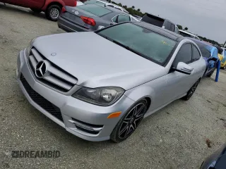 2013 Mercedes-Benz C with VIN WDDGJ5HB0DF959342, listed as a Copart auction lot 74553684 with Not Provided miles and Salvage Title. Bid and sale history available at carsss.com. Image 1.