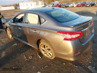2015 Nissan Sentra S with VIN 3N1AB7APXFY375737, listed as a IAAI auction lot 41136926 with 187,757 mi miles. Bid and sale history available at carsss.com. Image 3.