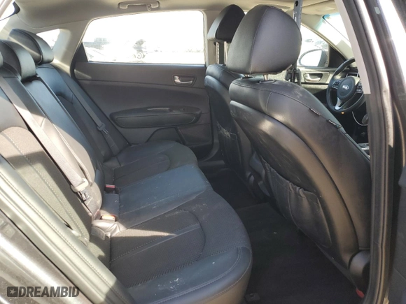2018 Kia Optima LX with VIN 5XXGT4L36JG240768, listed as a Copart auction lot 48402515 with 53,408 mi miles and Salvage Title. Bid and sale history available at carsss.com. Image 10.