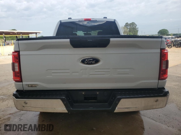 2022 Ford F-150 XL with VIN 1FTEW1EB5NKE64868, listed as a Copart auction lot 50346445 with 99,595 mi miles and Clean Title. Bid and sale history available at carsss.com. Image 6.