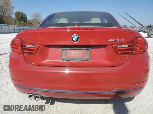 2014 BMW 4 Series 428i with VIN WBA3V7C5XEJ873364, listed as a Copart auction lot 72548134 with 63,969 mi miles and Salvage title. Bid and sale history available at DreamBid. Image 6.