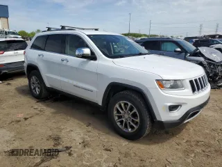 2014 Jeep Grand Cherokee Limited with VIN 1C4RJFBG9EC220342, listed as a Copart auction lot 56491925 with 257,167 mi miles and Clean Title. Bid and sale history available at DreamBid. Image 4.