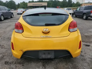 2012 Hyundai Veloster w/Black Int with VIN KMHTC6AD9CU027490, listed as a Copart auction lot 60211855 with 113,836 mi miles and Salvage title. Bid and sale history available at DreamBid. Image 6.
