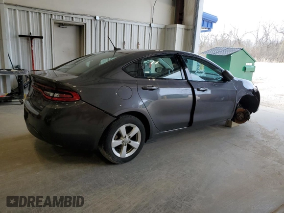 2016 Dodge Dart SXT with VIN 1C3CDFBBXGD605895, listed as a Copart auction lot 54880775 with 107,233 mi miles and Clean Title. Bid and sale history available at carsss.com. Image 3.