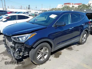 2018 Hyundai Santa Fe Sport 2.4L with VIN 5XYZT3LB6JG572327, listed as a IAAI auction lot 41819318 with 60,539 mi miles. Bid and sale history available at carsss.com. Image 18.
