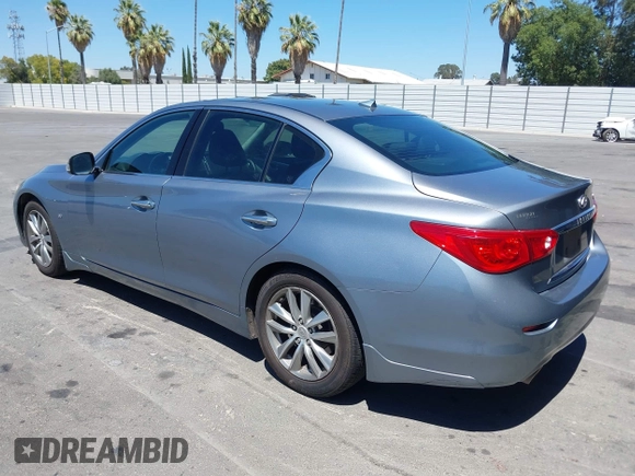2014 Infiniti Q50 Premium with VIN JN1BV7AP0EM676949, listed as a IAAI auction lot 42684403 with 186,135 mi miles and . Bid and sale history available at DreamBid. Image 3.