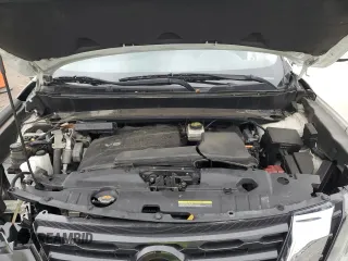 2018 Nissan Pathfinder SV with VIN 5N1DR2MM9JC606201, listed as a Copart auction lot 57344915 with 112,299 mi miles and Salvage title. Bid and sale history available at DreamBid. Image 12.