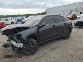 2025 Honda HR-V EX-L z VIN 3CZRZ2H72SM713695, wystawiony jako Copart lot #54859105 z przebiegiem 18 411 mil mil oraz Szkoda całkowita • Salvage title. Historia ofert i sprzedaży dostępna na DreamBid. Obrazek 1.