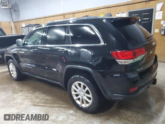 2021 Jeep Grand Cherokee Laredo E with VIN 1C4RJFAG4MC717010, listed as a Copart auction lot 56033035 with 75,054 mi miles and Salvage title. Bid and sale history available at DreamBid. Image 2.