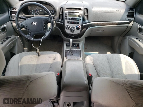 2007 Hyundai Santa Fe GLS with VIN 5NMSG73D17H082911, listed as a Copart auction lot 60974815 with 185,260 mi miles and Clean title. Bid and sale history available at DreamBid. Image 8.