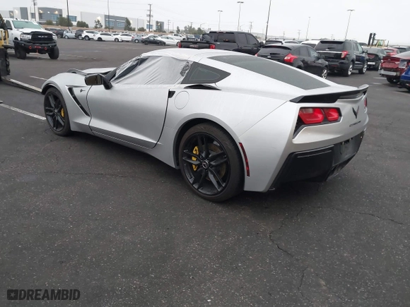 2014 Chevrolet Corvette Stingray Z51 2LT with VIN 1G1YJ2D70E5121214, listed as a IAAI auction lot 41763535 with 1 mi miles. Bid and sale history available at carsss.com. Image 3.