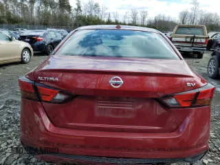 2020 Nissan Altima 2.5 SV with VIN 1N4BL4DV3LC119375, listed as a Copart auction lot 45984435 with 49,303 mi miles and Salvage Title. Bid and sale history available at carsss.com. Image 6.
