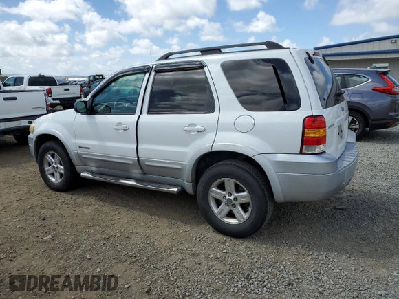 2007 Ford Escape Hybrid with VIN 1FMCU49H07KA54474, listed as a Copart auction lot 51008395 with 161,824 mi miles and Salvage Title. Bid and sale history available at carsss.com. Image 2.