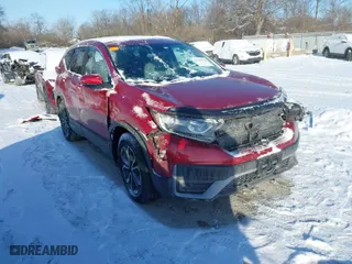 2021 Honda CR-V EX-L with VIN 5J6RW2H83MA001245, listed as a IAAI auction lot 41628150 with 64,368 mi miles. Bid and sale history available at carsss.com. Image 1.
