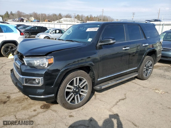2024 Toyota 4Runner Limited with VIN JTEKU5JR3R6237708, listed as a Copart auction lot 47272565 with 17,313 mi miles and Salvage Title. Bid and sale history available at carsss.com. Image 1.