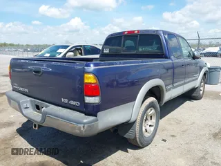 2000 Toyota Tundra SR5 with VIN 5TBBT4419YS001420, listed as a IAAI auction lot 41848432 with 240,968 mi miles and . Bid and sale history available at DreamBid. Image 4.