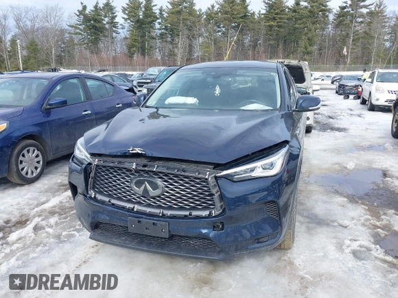 2019 Infiniti QX50 Luxe with VIN 3PCAJ5M39KF144475, listed as a IAAI auction lot 41653905 with 58,436 mi miles and . Bid and sale history available at DreamBid. Image 6.