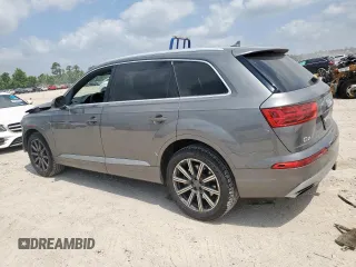 2018 Audi Q7 Premium Plus with VIN WA1LAAF72JD007959, listed as a Copart auction lot 57075265 with 83,380 mi miles and Salvage title. Bid and sale history available at DreamBid. Image 2.