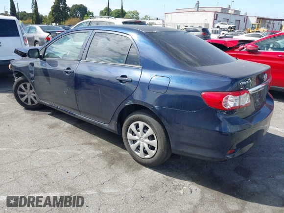 2013 Toyota Corolla L with VIN 5YFBU4EE0DP106114, listed as a IAAI auction lot 42039913 with 184,518 mi miles and . Bid and sale history available at DreamBid. Image 3.