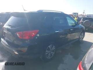 2018 Nissan Pathfinder SL with VIN 5N1DR2MN8JC625458, listed as a IAAI auction lot 42632794 with 182,317 mi miles and . Bid and sale history available at DreamBid. Image 4.