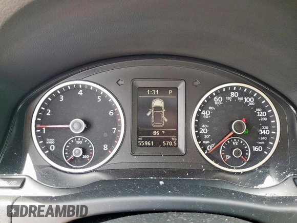 2014 Volkswagen Tiguan SEL с VIN WVGAV3AX7EW506170, выставлен на аукционе Copart как лот 58852355 с пробегом 55 961 миль миль и Списание • Salvage title. История ставок и продаж доступна на DreamBid. Изображение 9.