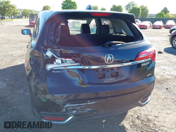 2017 Acura RDX with VIN 5J8TB4H33HL010675, listed as a IAAI auction lot 42178842 with Not provided miles and . Bid and sale history available at DreamBid. Image 6.