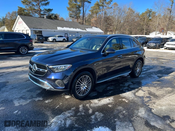 2024 Mercedes-Benz GLC with VIN W1NKM4GB2RF181519, listed as a Copart auction lot 43023575 with 1,266 mi miles and Clean Title. Bid and sale history available at carsss.com. Image 2.